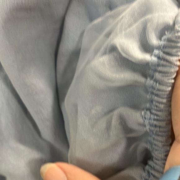 Nasty Gal Light Blue Puff Sleeve Dress - Picture 9 of 9